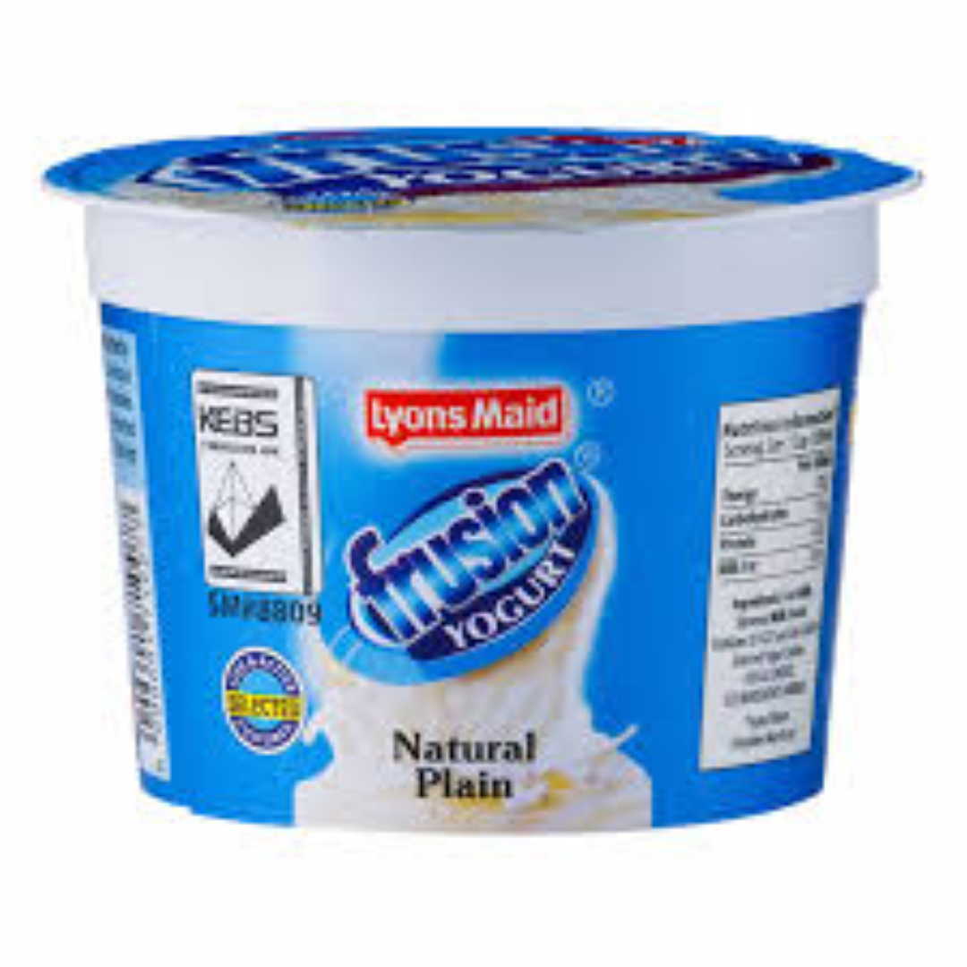 FRUSION NATURAL YOGHURT 100ML